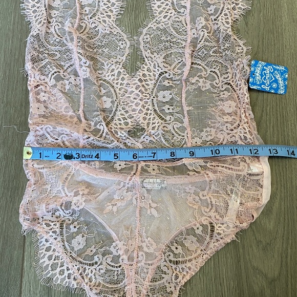 Free People Showoff Lace Bodysuit Ballet Combo S - Picture 5 of 14